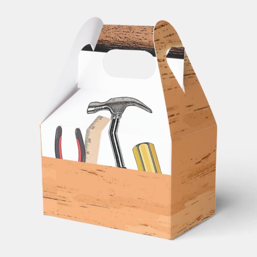 手作り工具箱 フェイバーボックス (正面サイド)