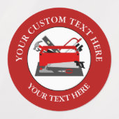 手作り工具箱 ラベル (デザイン2)