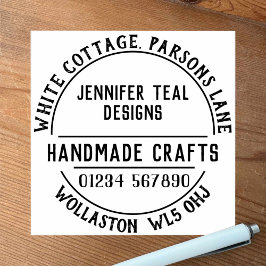 手作り工芸品のゴム印 ラバースタンプ