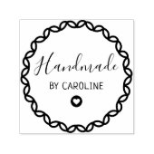 手作り幾何学的リース セルフインキングスタンプ (デザイン)