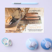 手作り建築タイルセッター床材 チラシ (シングル)