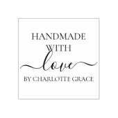 手作り愛カスタムタイポグラフィ ラバースタンプ (インプリント)