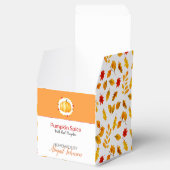 手作り手作りカボチャのスパイスバスボムボックス フェイバーボックス (オープン)