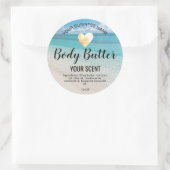 手作り手作り体スクラブ夏ビーチ ラウンドシール (バッグ)