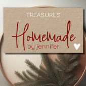 手作り手作り書道署名 名刺