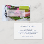 手作り手作り石鹸製品ビジネスカード 名刺 (正面/裏面)