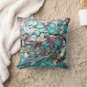 手作り抽象芸術絵画ズクックアート-  クッション (ブランケット)