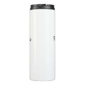 手作り料理人があなたのテキスト名を追加カスタムスロー タンブラー (裏面)