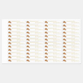 手作り日付ジャム薄いラベル ラベル (シート)