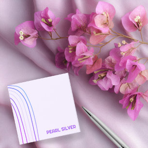 手作り曲線カスタム線モノグラムパーソナライズされた ポストイット