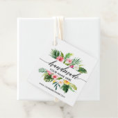 手作り書道台本熱帯フローラ フェイバータグ (インサイチュ)