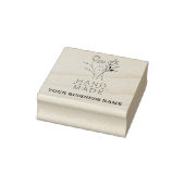 手作り植物花束フローラリース業 ラバースタンプ (スタンプ)