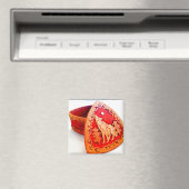 手作り樺の木ウッドジュエリーボックスとハウリングウルフ マグネット (インサイチュ (食洗機))