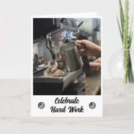 手作り気にのA Labor Day Card サンキューカード