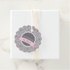 手作り水彩春フローラ製品ラベル フェイバータグ