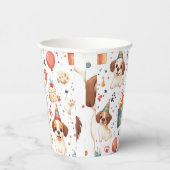 手作り現金封筒 – 犬誕生日テーマ 紙コップ (右)