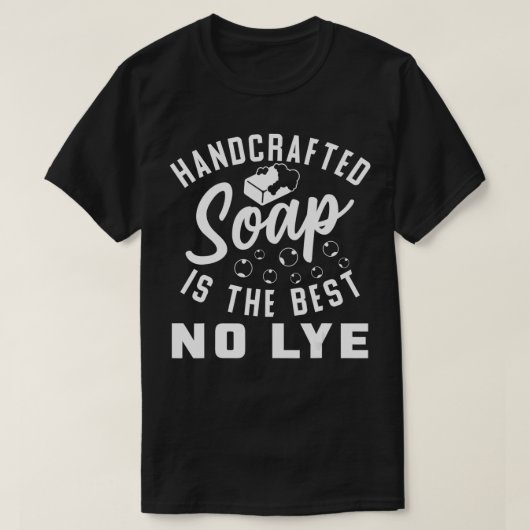手作り石鹸メーカー用デザイン Tシャツ (デザイン正面)