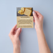 手作り石鹸、ろうそく&せっけん広告メーカー チラシ (手)