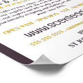 手作り石鹸、ろうそく&せっけん広告メーカー ポスター (角)