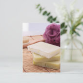 手作り石鹸 ポストカード (スタンド正面)