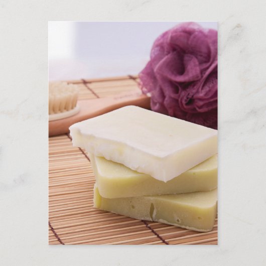 手作り石鹸 ポストカード (正面)