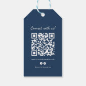 手作り糸かぎ編み愛で編み感謝 ギフトタグ (裏面)