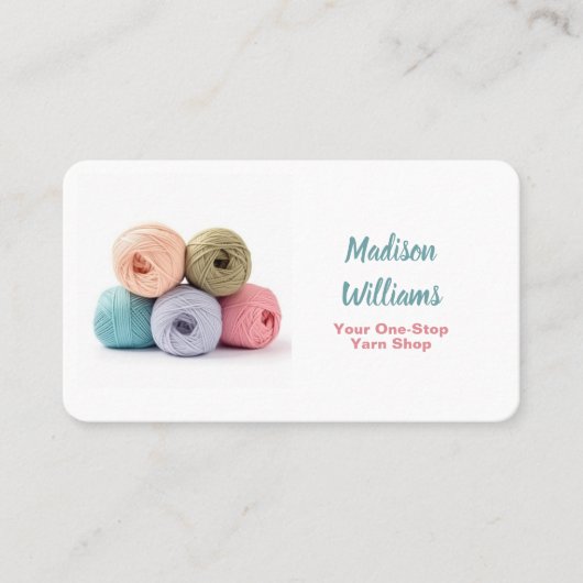 手作り糸屋 名刺 (正面)