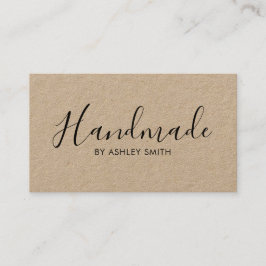 手作り素朴クラフト名刺 名刺