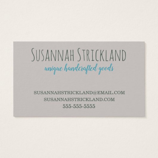 手作り編み物 (裏面)