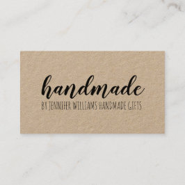 手作り職人クラフトビジネスサンキューカード 名刺