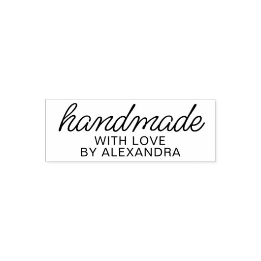 手作り職人名前をカスタムする自己インキングスタンプ セルフインキングスタンプ (デザイン)