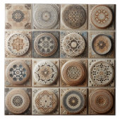 手作り芸術的タイルデザイン タイル (正面)