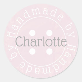 手作り裁縫ボタンシール ラウンドシール