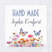 手作り製品のラパーソナライズされたベル ラベル (デザイン1)