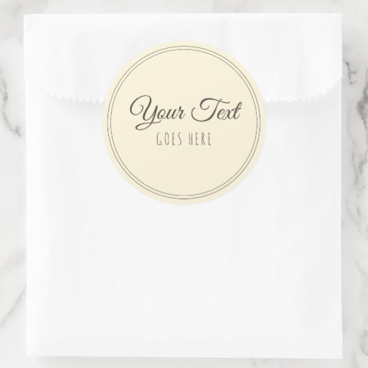 手作り製品シンプルトレンディーモダン ラウンドシール (バッグ)