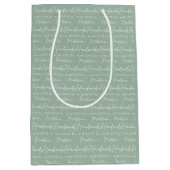 手作り製品パッケージメーカー職人 ミディアムペーパーバッグ (正面)