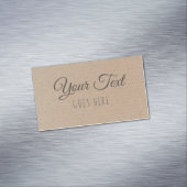 手作り製品ヴィンテージシンプルトレンディークラフト紙 マグネット名刺 (インサイチュ)