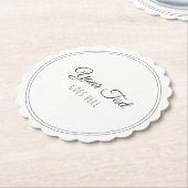 手作り製品ヴィンテージシンプルトレンディー ペーパーコースター (アングル)