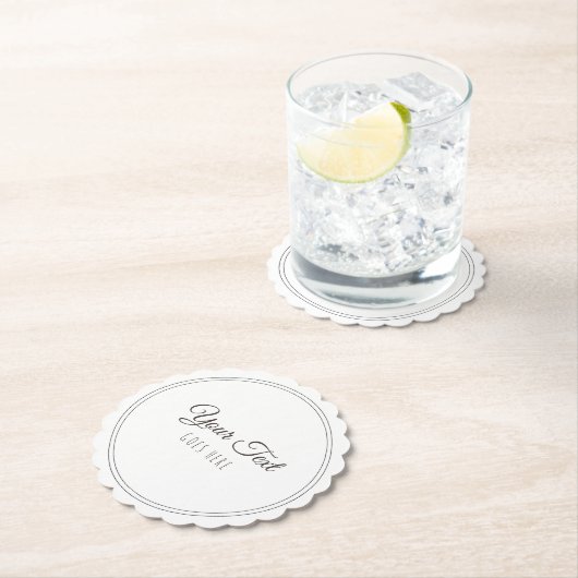 手作り製品ヴィンテージシンプルトレンディー ペーパーコースター (インサイチュ)