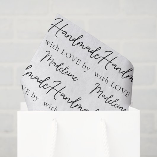 手作り製品編み物工芸品ハート 薄葉紙 (ギフトバッグ)