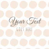 手作り製品赤面ドットシンプルトレンディークラシック シール (正面)