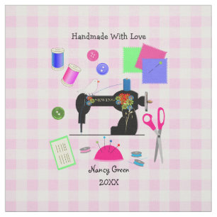 手作り非カットキパーソナライズされたルト裁縫ラベル ファブリック