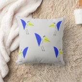 手作り鳥デザイン角枕 – 自然の クッション (ブランケット)