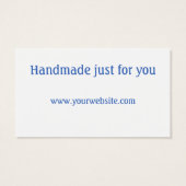 手作り(お名前)、糸の玉、白 (裏面)