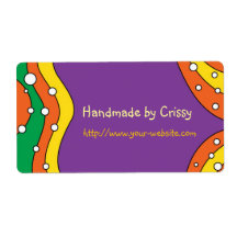 手作り – カスタマイズ可能なラベル