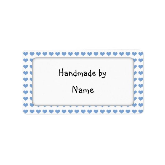 手作り – カスタマイズ可能なラベル ラベル (正面)