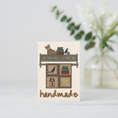 手作り/クラフター名刺 – SRF 名刺 (スタンド正面)