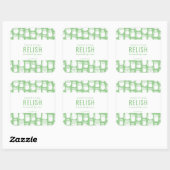 手作り スイート ピクル リラックス ステッカー (シート)