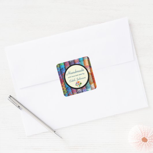 手作り！ スクエアシール (封筒)