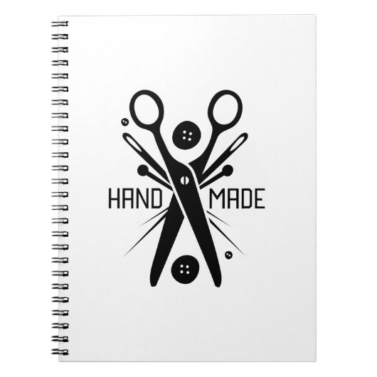 手作り ノートブック (正面)
